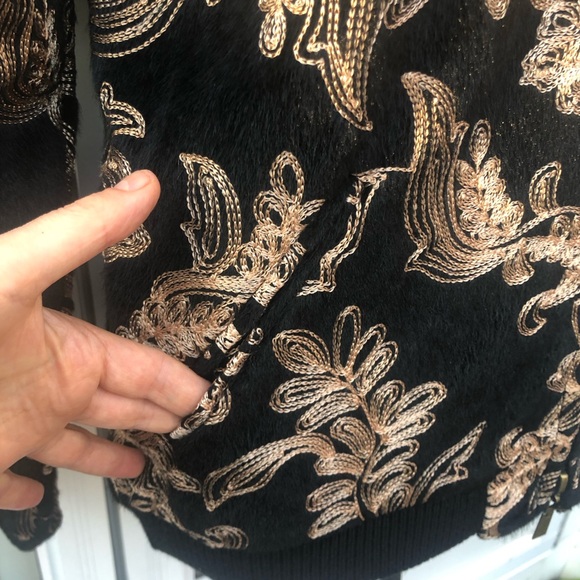 New Fully Embroidered Zip Up Jacket. - Picture 5 of 15